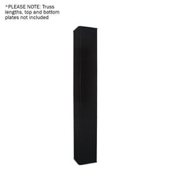 Quad 2M Truss Cover Black Scrim Sox Sleeve