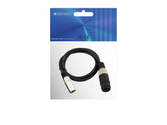 Omnitronic Adapterkabel Lautsprecher(F)/XLR(M) 1M Schwarz