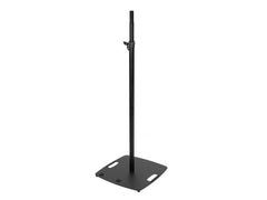 2 x Omnitronic BPS-3 XL Lautsprecherständer mit quadratischer Basis, Schwarz – ausziehbar auf 2,3 m