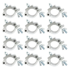 12x AFX LH-2SS Extra Strong Aluminium Clamp 40 - 52mm 500KG