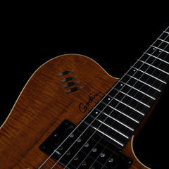 Godin Xtsa 3 Voice Electric Guitar - Koa Extreme Hg W/bag