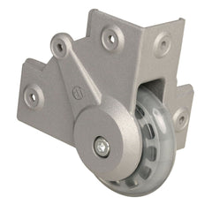 Adam Hall 37451 S Recessed Corner Castor with soft Wheel 75 mm