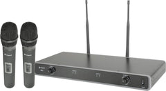 Akkord NU2 Handheld-UHF-System 611,775 + 613,825 MHz Kanal 38