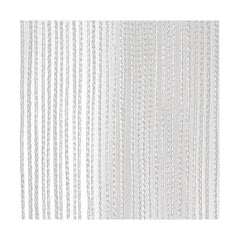 Wentex Rideau à Cordes 6(h)x3(l)m Blanc, avec fermeture auto-agrippante
