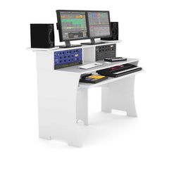 Glorious Work Bench Console de travail blanche pour la maison et le studio