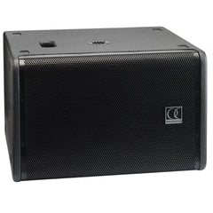 Audiophony iLINEsub12A 12" Aktiv-Subwoofer 700W + 700W mit integriertem DSP – Schwarz