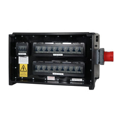Boîte de distribution PCE MERZ 63A 3PH In/Thru vers 18x 16A RCBO