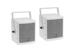Omnitronic Set Molly-12A Caisson de Basses Actif + 4X Molly-6 Top 8 Ohm, Blanc