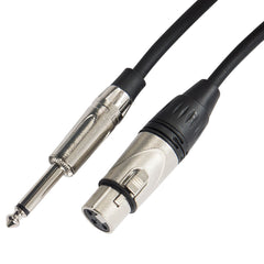 Kinsman Deluxe Mono Microphone Cable - 20ft