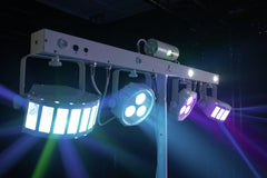 EUROLITE LED KLS Laser Bar FX Lichtset Weißes GigBar-Beleuchtungspaket