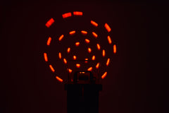 QTX MoonCloud: Compact 400W LED Fog Machine with RGB Moonflower Effect