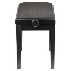 Proel Adjustable Piano Bench with Velvet Seat Black
