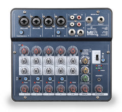 Soundsation MIOSTREAM6 6ch Mixer Bluetooth USB-C Recording Interface for Computer