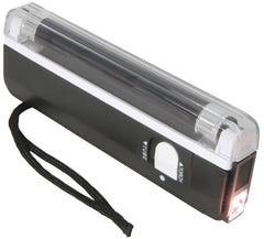 QTX Lamp with built in black light projector - black
