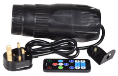QTX 10 W LED-RGBW-Scheinwerferleuchte inkl. Remote-Theaterbühne