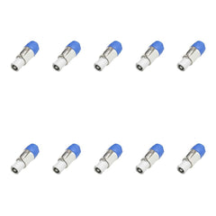 10x connecteurs de câble de sortie d'alimentation verrouillables Soundsation 20A (blanc)