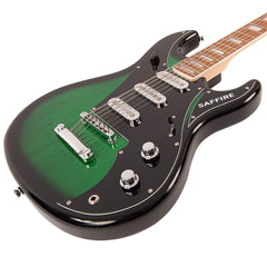 Saffire 12 Electric Guitar - Greenburst