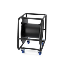 Adam Hall Industrial Cable Drum with Castors Size S Steel Frame for Multicore