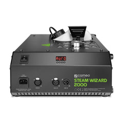 Machine à brouillard Cameo STEAM WIZARD 2000 avec LED RGBA pour des effets de brouillard colorés