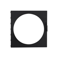 LDR Luci Della Ribalta Soffio/Suono Profil-Gelrahmen, 125 x 125 mm, Schwarz