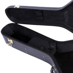 On Stage Hardshell Guitar Case - Dreadnought - Black