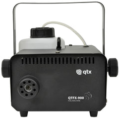 Machine à brouillard QTFX-900 900 W avec télécommande sans fil + fluide de fumée 5 L DJ Disco