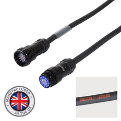 eLumen8 15.0m Socapex 19-Pin Male - Female Titanex 1.5mm Cable