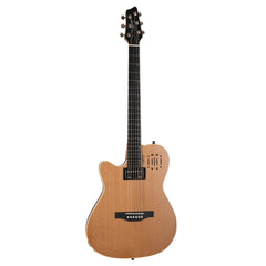Godin A6 Ultra Left Handed  Electric Guitar -  Natural Sg W/bag