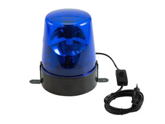 Eurolite LED Police Light DE-1 Blue Beacon Rotating Light Party
