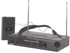 QTX Sound – casque VHF, Microphone radio sans fil, scène VN1 * B-Stock