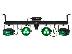 2x EUROLITE LED KLS Laser Bar FX AIR Wireless Control Gigbar PartyBar Lighting System