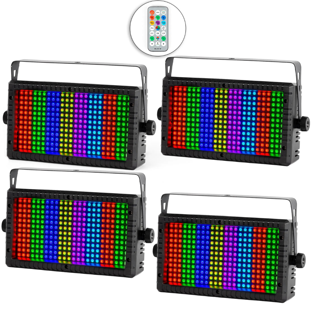 4x Equinox FX Block RGB LED Strobe & Pixel Effects Panel – Simply Sound ...