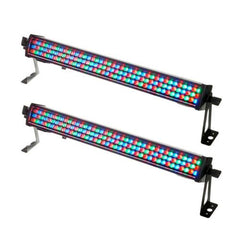 2x Shard LED-Lichtleiste, 0,5 m, Wallwasher, Uplighter, RGB, Disco, DJ-Party, *B-Ware