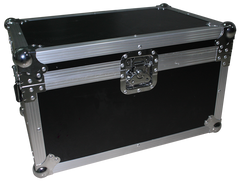 Ibiza Light Moving Head Flightcase for 2 x Moving Head Light Disco DJ Transport