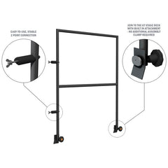 Global Truss GT Stage Deck 0.5m Handrail