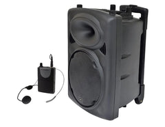 QTX QR10PA Portable PA System with VHF Wireless Neckband