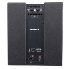 2x Proel Session 4 Compact Portable Array PA System 1200W + MQ12USB Mixer