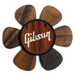 Thalia Gibson Pick Puck - Rosewood With Gibson Pearl Logo