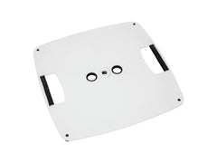 OMNITRONIC BPS-2 Lautsprecherständer, quadratische Basis, Weiß