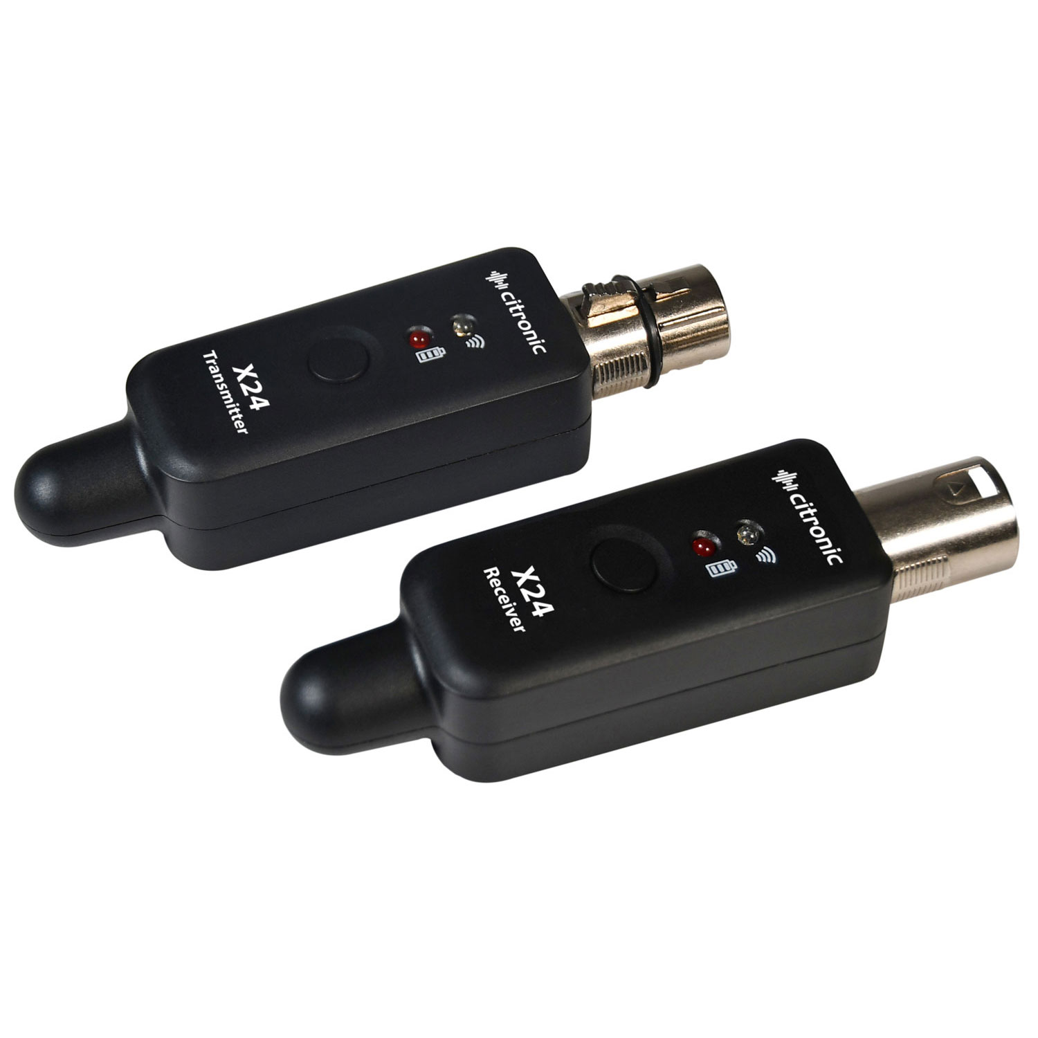 Citronic X24 Plug-in 2.4GHz Wireless Set – USB-C Rechargeable Wireless ...