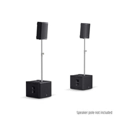 LD Systems STINGER G3 EVENT SET 2 x 10" passive PA Speaker + 2 x 15" passive Subwoofer + Amp Rack