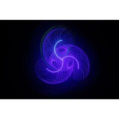 Briteq SPECTRA-3D Laser 480mW RGB Colour DJ Disco Hyper 3D