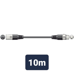 QTX High Quality 3Pin DMX Lighting Cable (10m)
