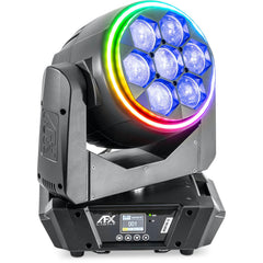 AFX WASH760-FC Wash Moving Head LED 7 x 60W RGBW Flightcased
