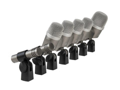 OMNITRONIC MIC 77-7LMH MK2 7 Piece Drum Microphone Set