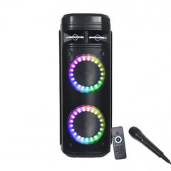 Vakoss SP-2917BK Karaoke Power Audio 2x 6,5" Lautsprecher 50W RMS Bluetooth