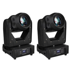 2x JB Systems CHALLENGER BSW 150W LED tête mobile 3 en 1 faisceau Spot Wash