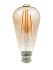 Prolite 4W Dimmable LED ST64 Gold Filament Lamp 2200K BC