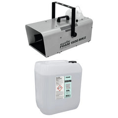 Eurolite Foam 1500 MK2 Schaummaschine inkl. 25 l Schaumkonzentrat (ergibt 600 l Schaum) 