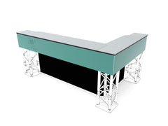 Arriba FrontCover Profilé Plastique 2m bk 2x